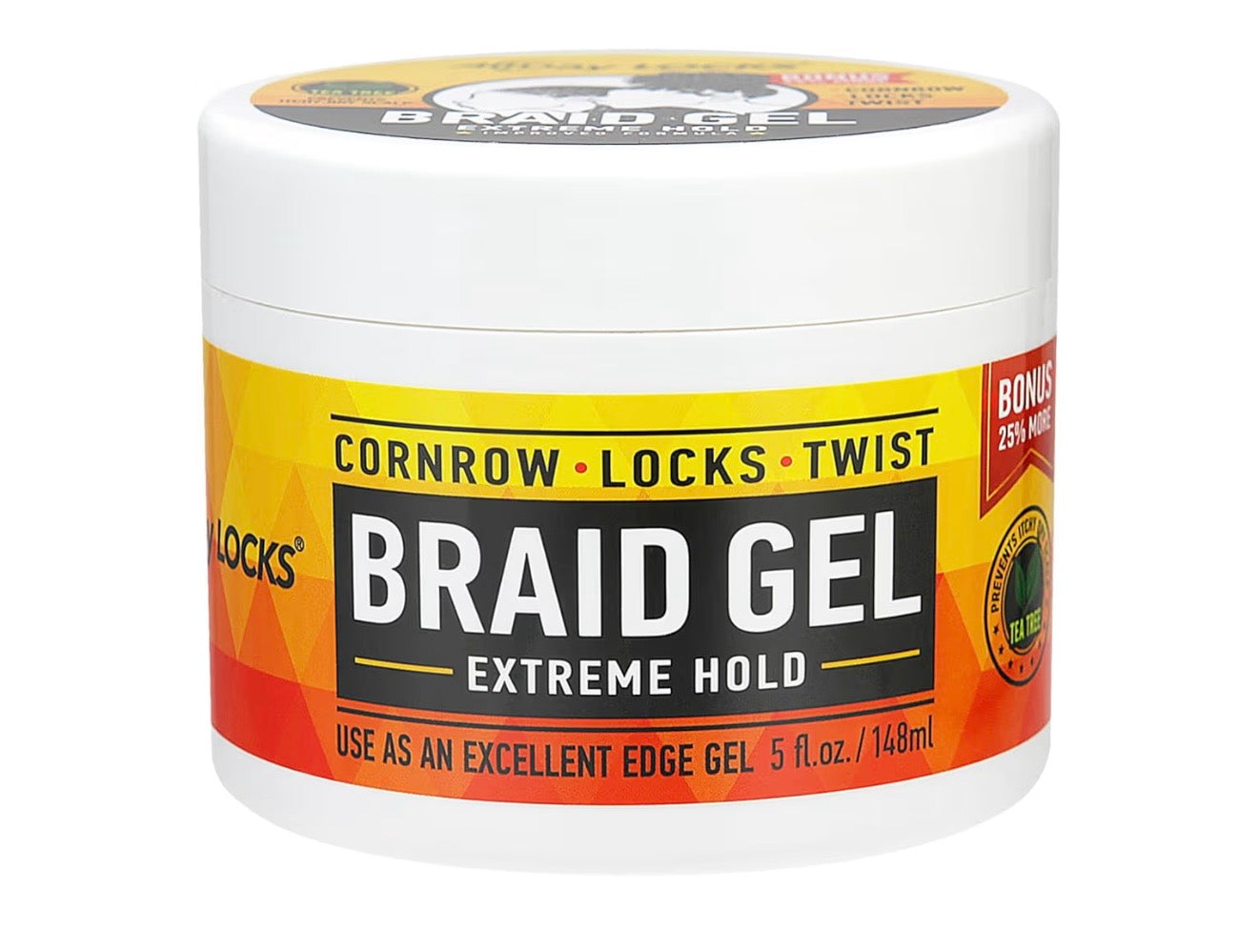 Allday locks Braid gel 5OZ