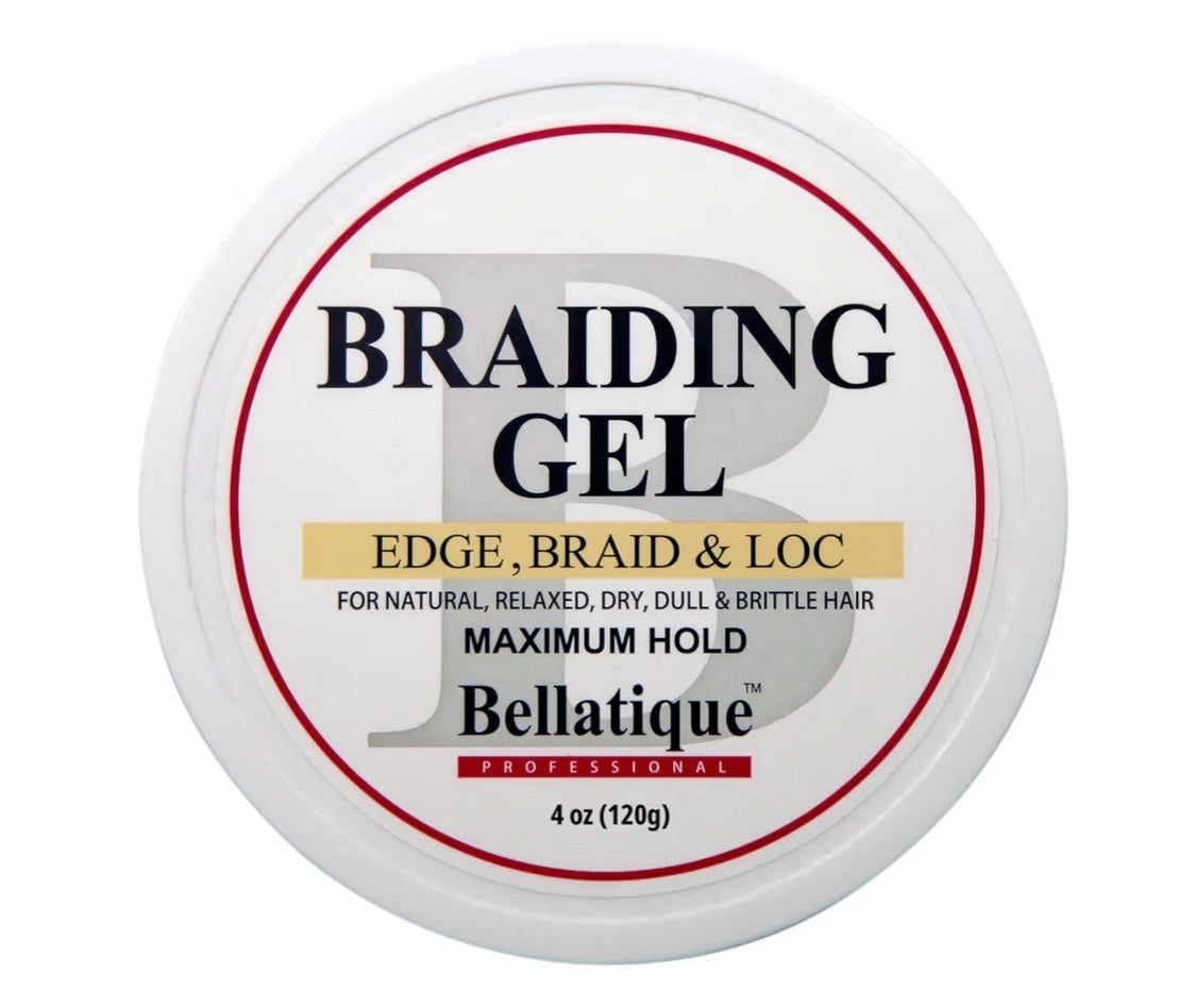 Bellatique braiding gel 4OZ