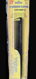 Carbon comb anti-static 4mm